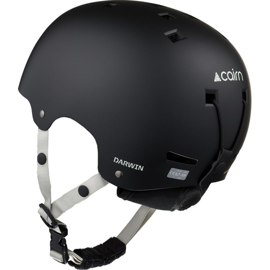 Cairn Darwin, casque de ski, noir mat