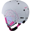 Cairn Darwin, skihjelm, junior, hvid/pink