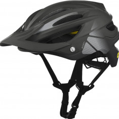Cairn Edge MIPS, Sykkelhjelm, Mat Black Silver
