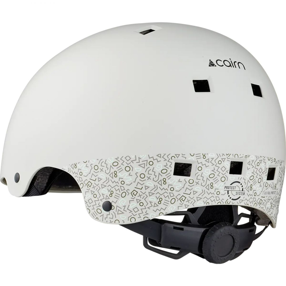Cairn Eon J, cască de bicicletă, junior, gri deschis