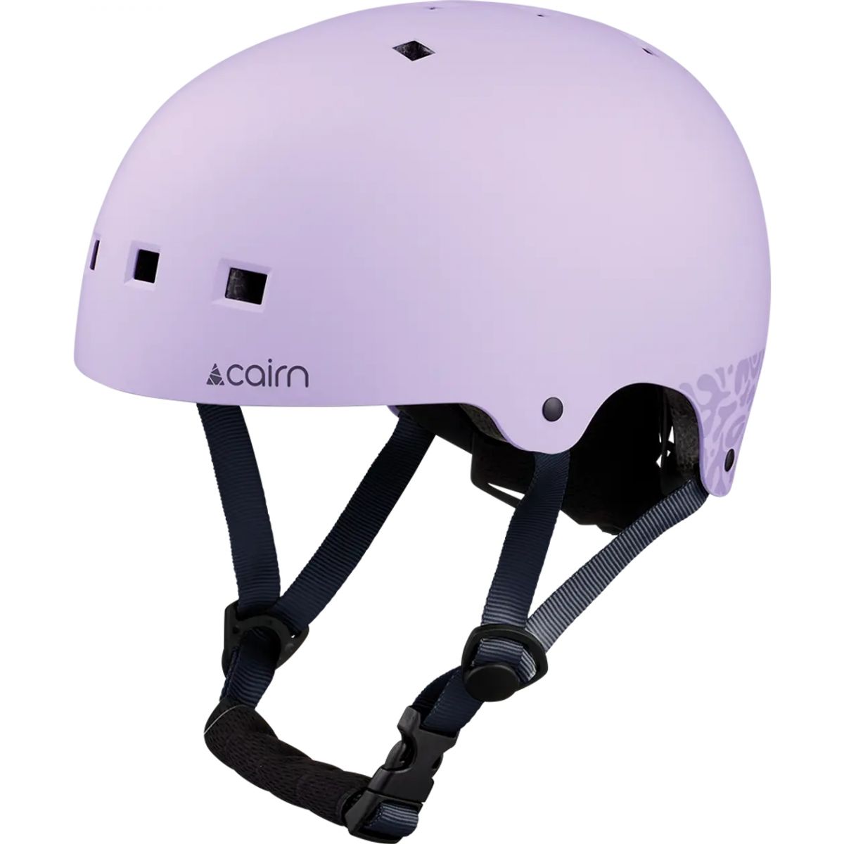 Cairn Eon J, cască de bicicletă, junior, violet deschis