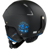 Cairn Flow, casque de ski, junior, noir/bleu