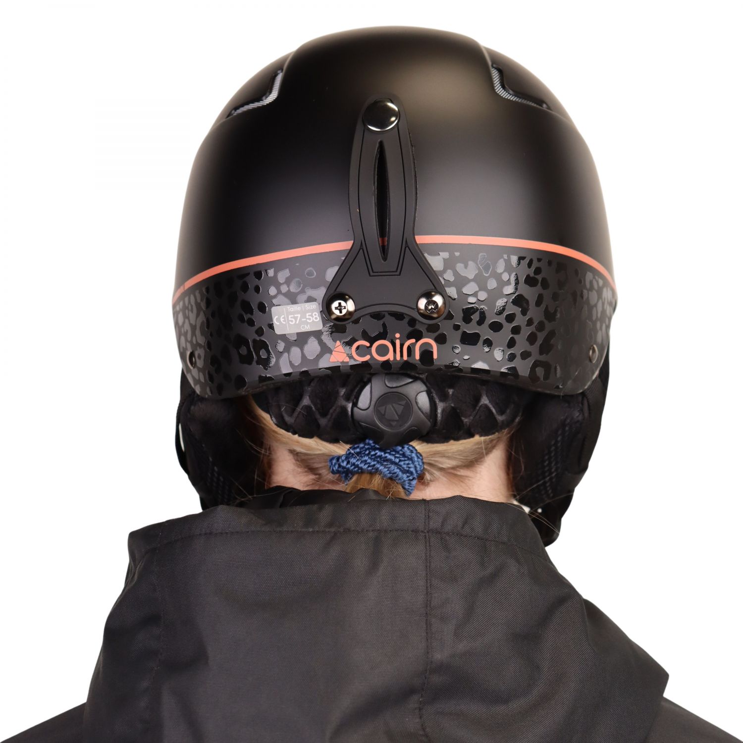 Cairn Flow, ski helm, zwart