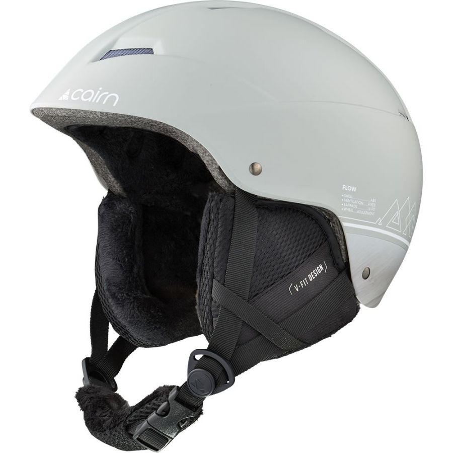 Cairn Flow, ski helmet, mat grey lava