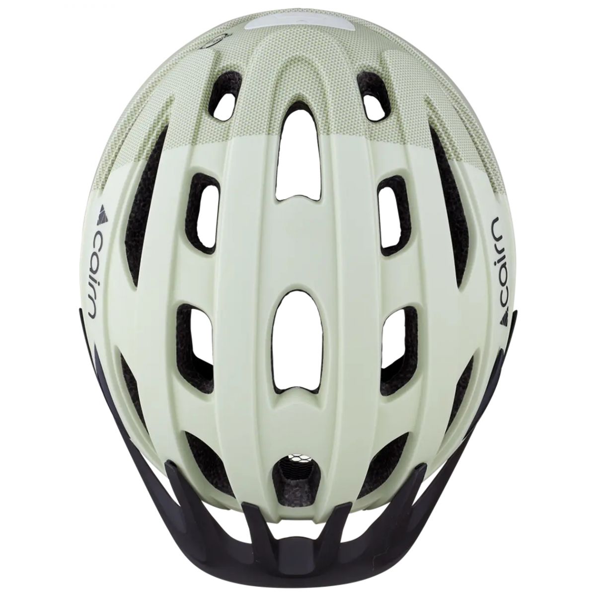 Cairn Fusion, cykling helmet, mat agate gray triangle