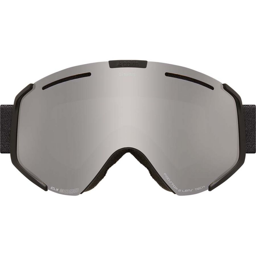 Cairn Genesis, lunettes de ski, mat noir