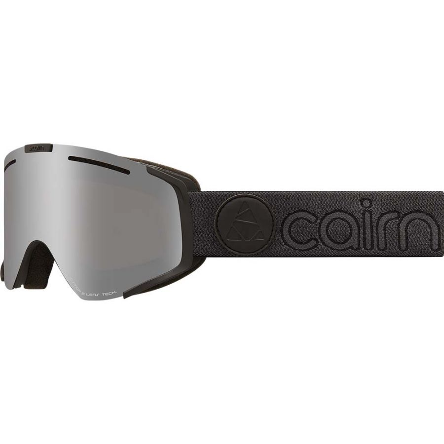 Cairn Genesis, ski goggles, mat black silver