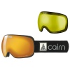 Cairn Gravity, lunettes de ski, mat noir/bleu