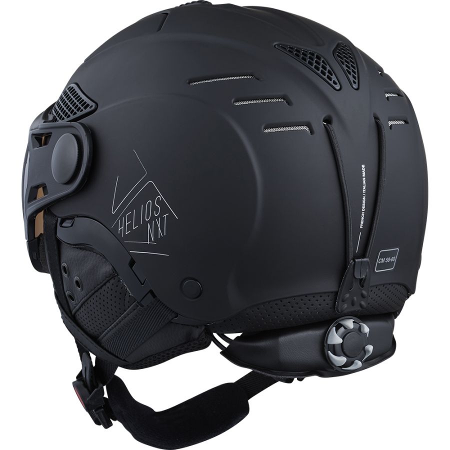 Cairn Helios Evolight NXT, ski helmet with visor, mat black