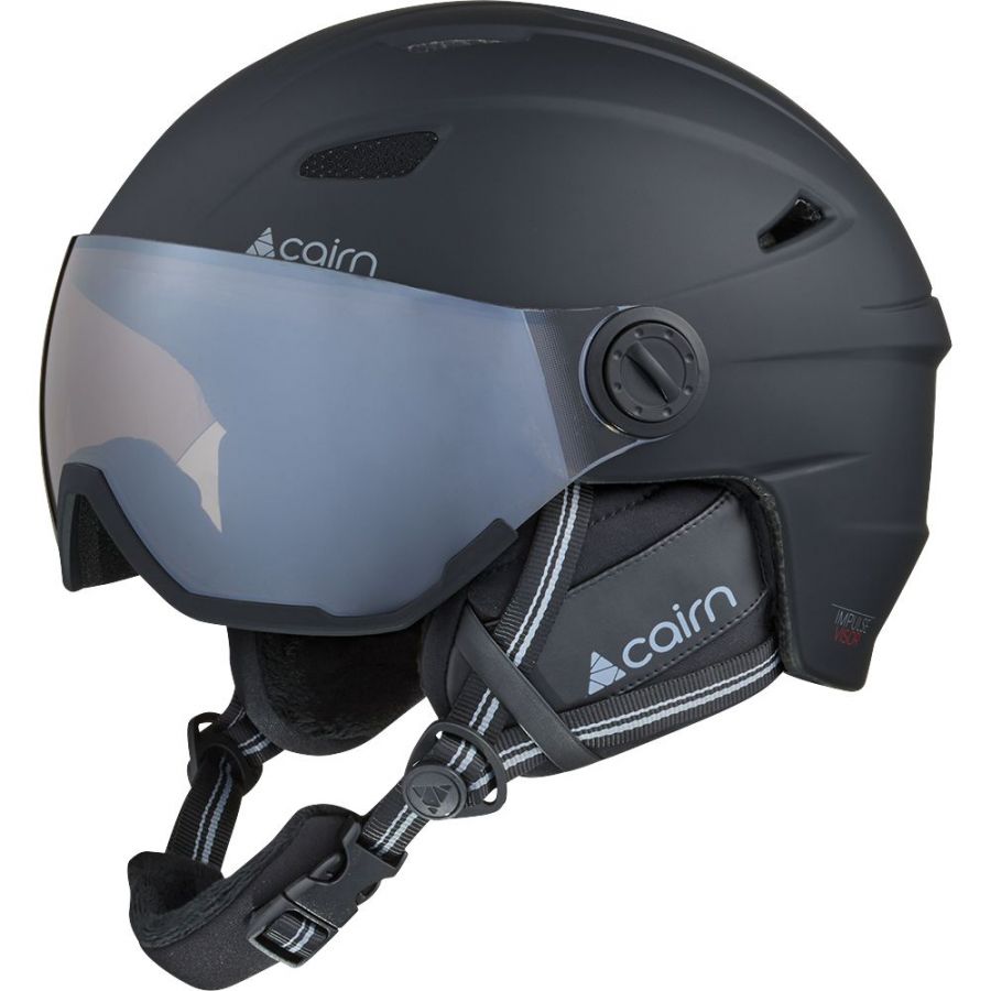 Cairn Impulse Visor Photochromic, ski helmet, mat black
