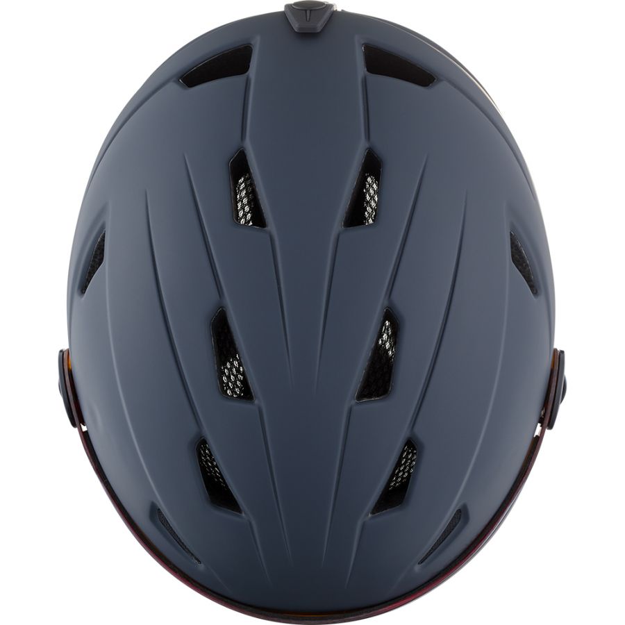 Cairn Impulse Visor, ski helmet with visor, anthracite grey