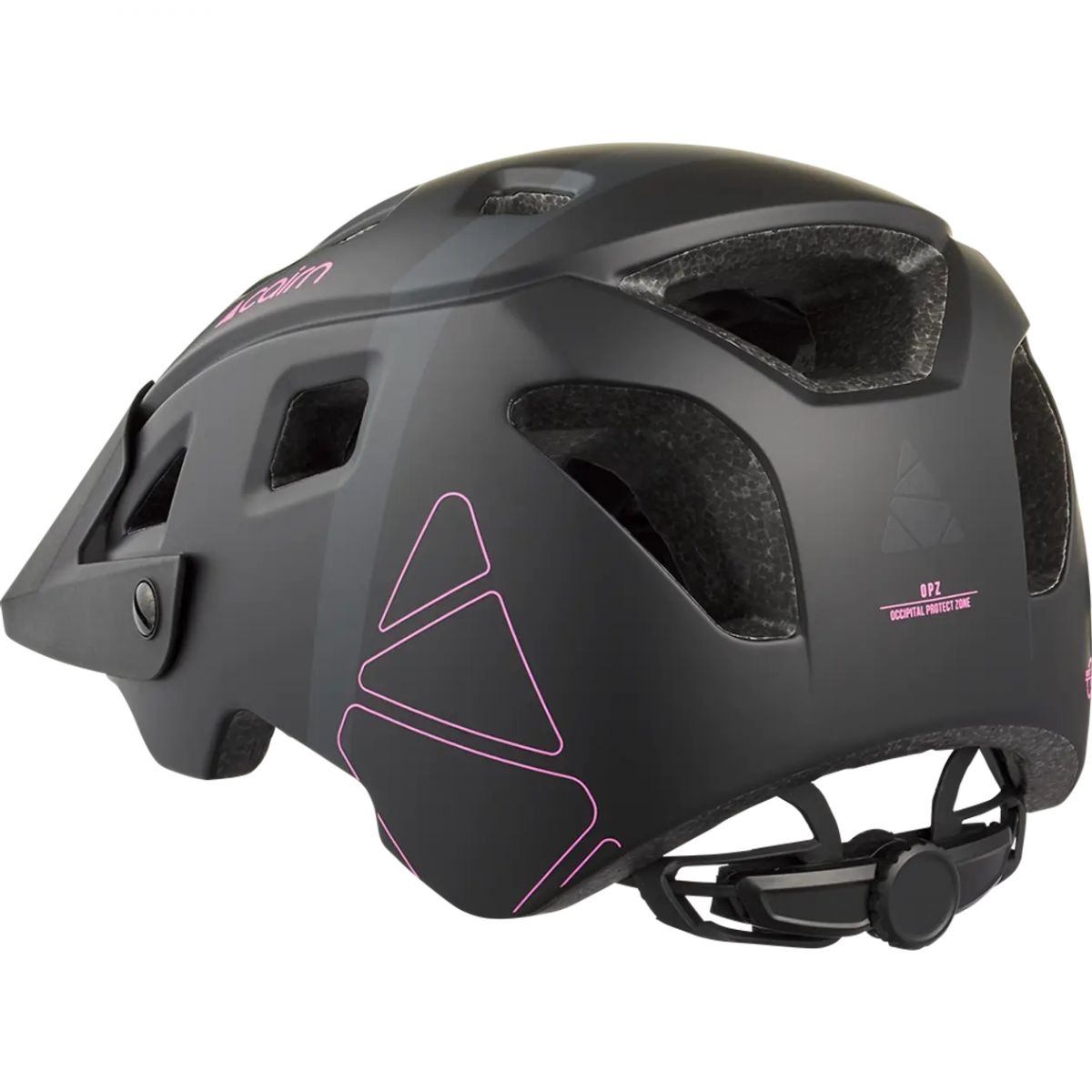 Cairn Lava, casco de bicicleta, negro