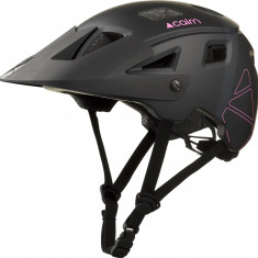 Cairn Lava, cykling helmet, mat black neon pink