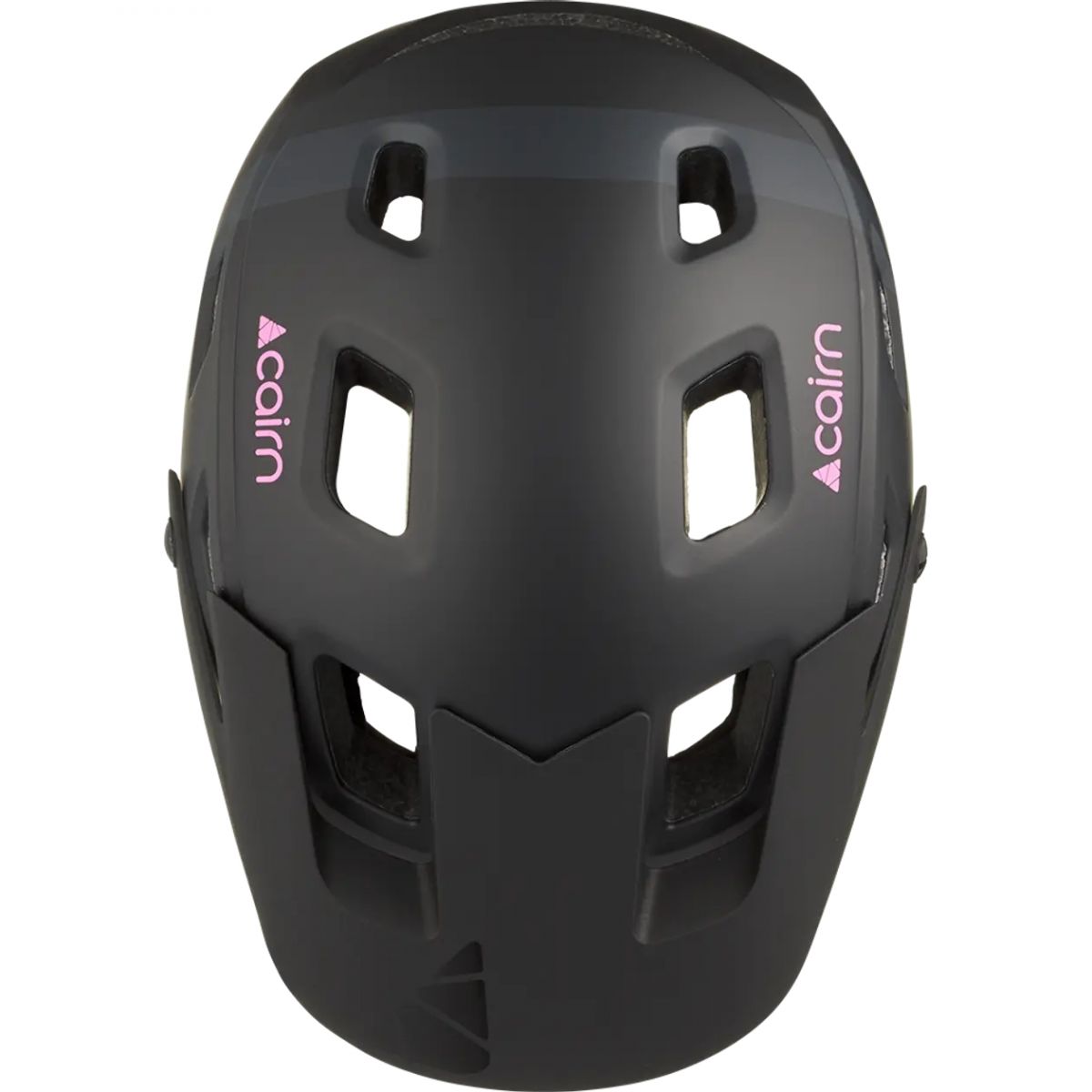 Cairn Lava, cykling helmet, mat black neon pink