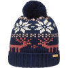 Cairn Mae, gorro, júnior, jacquard terracota