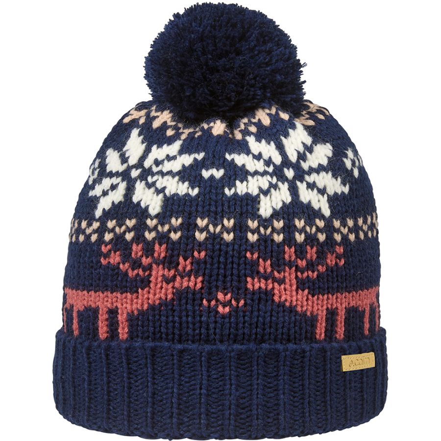 Cairn Mae, gorro, júnior, jacquard terracota