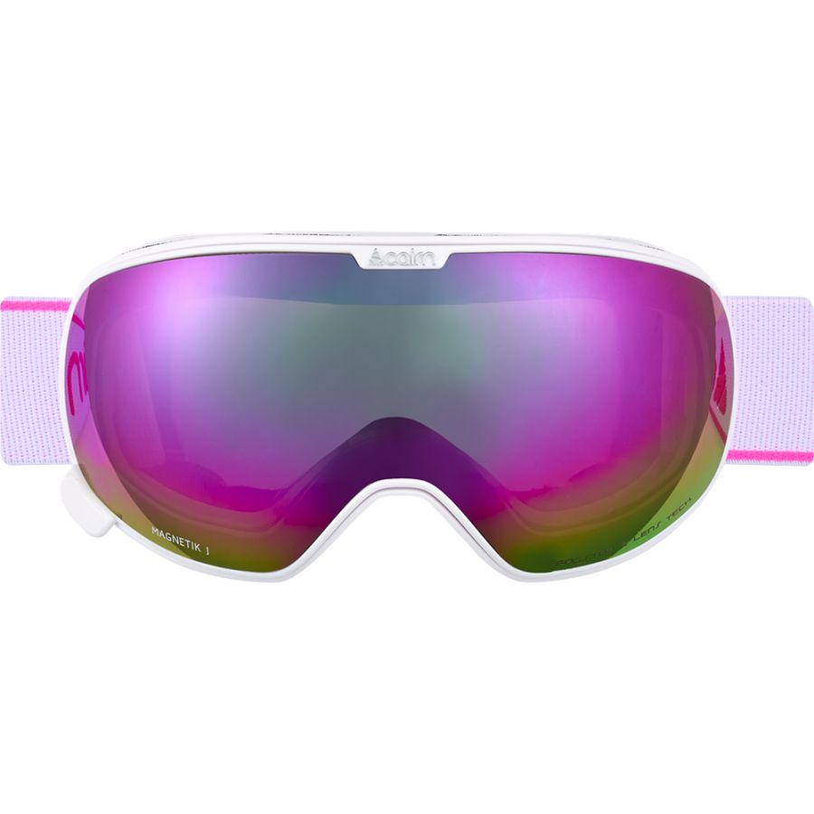 Cairn Magnetik J SPX3000, skibriller, junior, mat hvid/pink