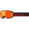 Cairn Magnetik, masque de ski, junior, mat noir orange