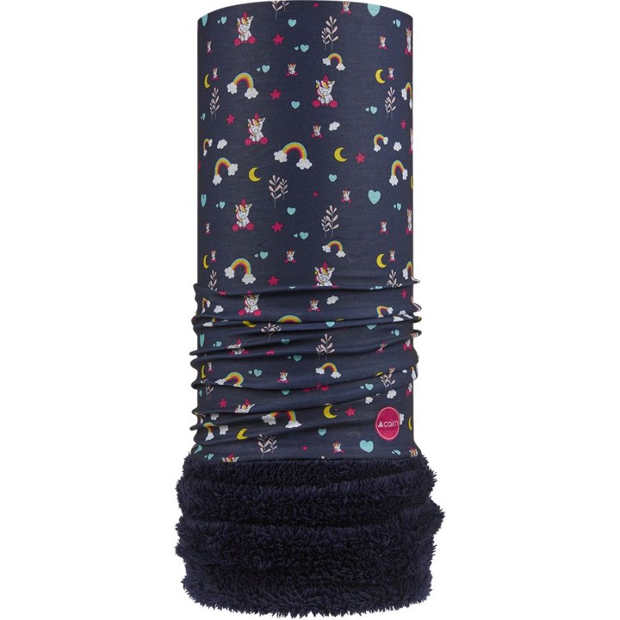 Cairn Malawi Polar Plush, neck warmer, junior, night unicorn