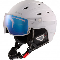 Cairn Maverick Evolight casque de ski avec visière, blanc