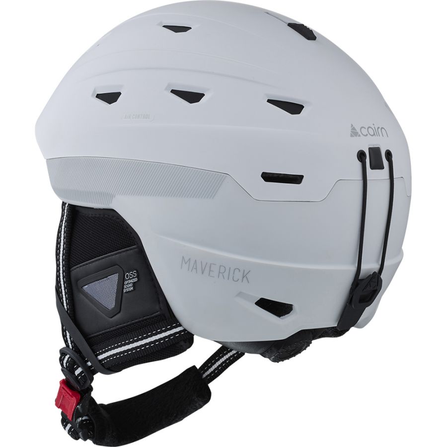 Cairn Maverick, ski helmet, mat white