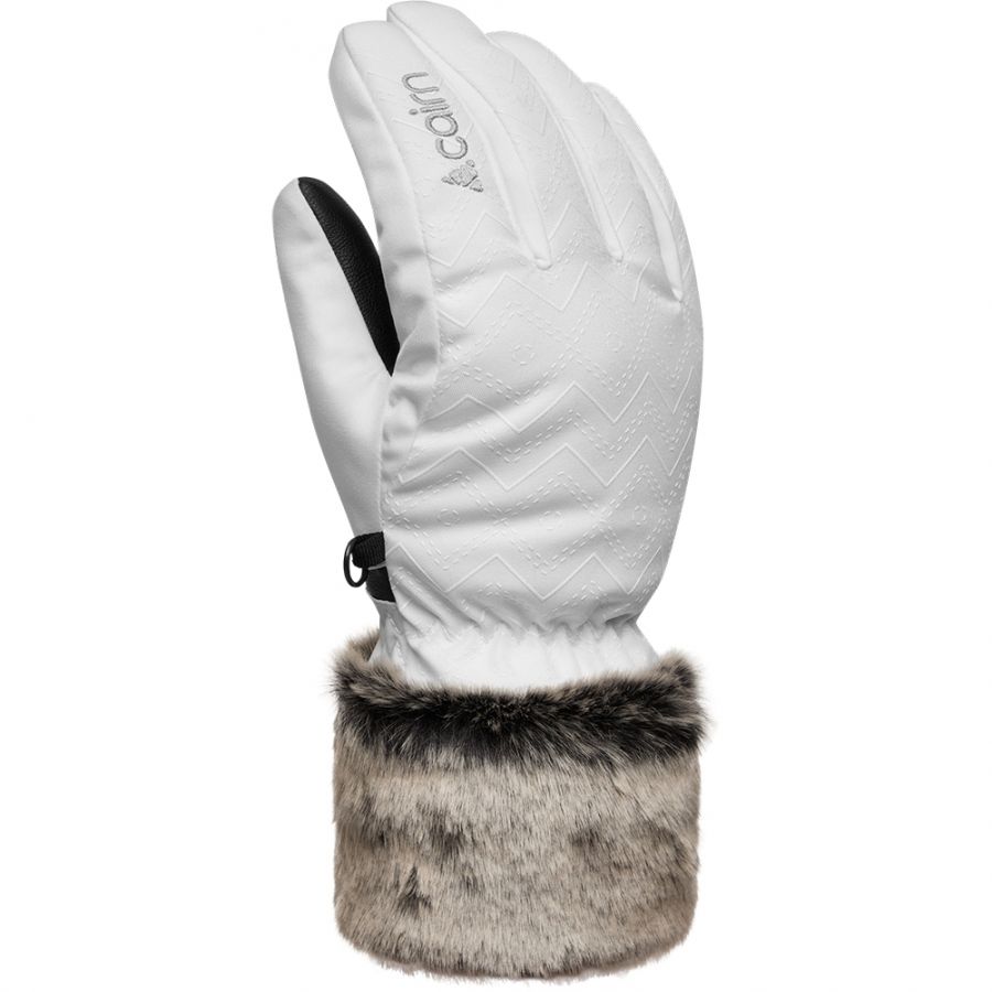 Cairn Montblanc C-tex gloves, white