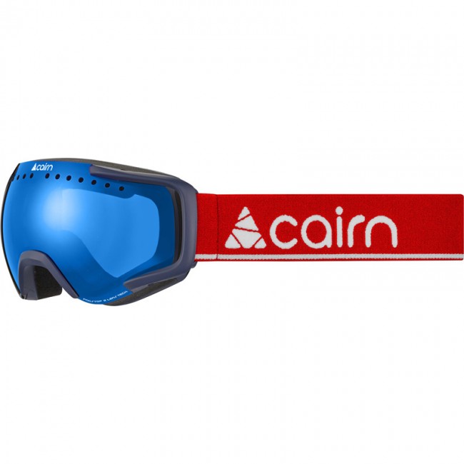 Cairn Next, masque de ski, junior, mat rouge