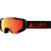Cairn Next, masque de ski, mat noir orange