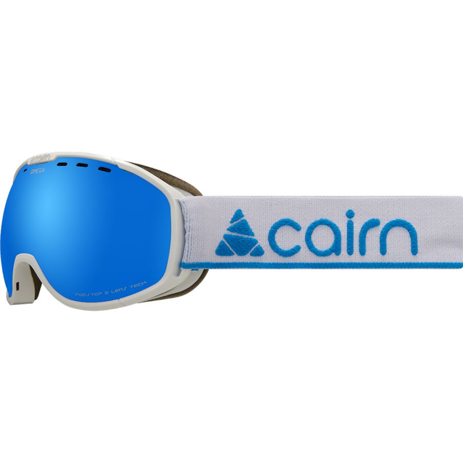 Cairn Omega SPX3000, Skibrille, weiß/blau