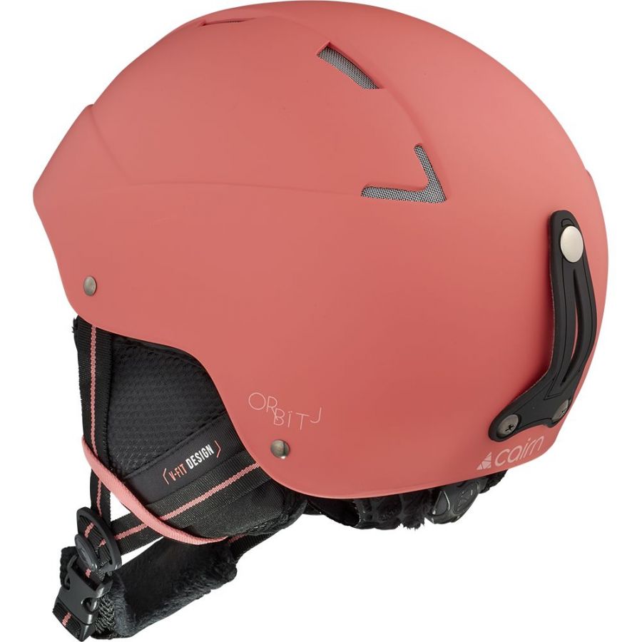 Cairn Orbit, casque de ski, junior, mat coral