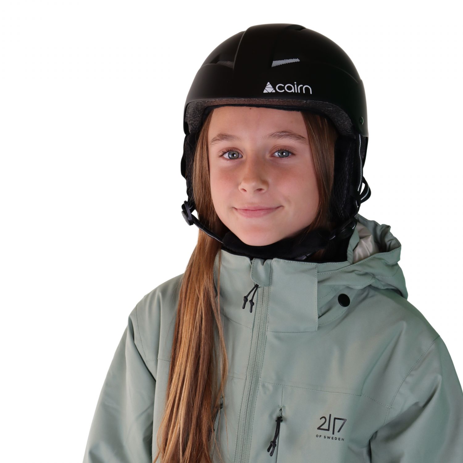 Cairn Orbit, Junior Skihelm, mat black