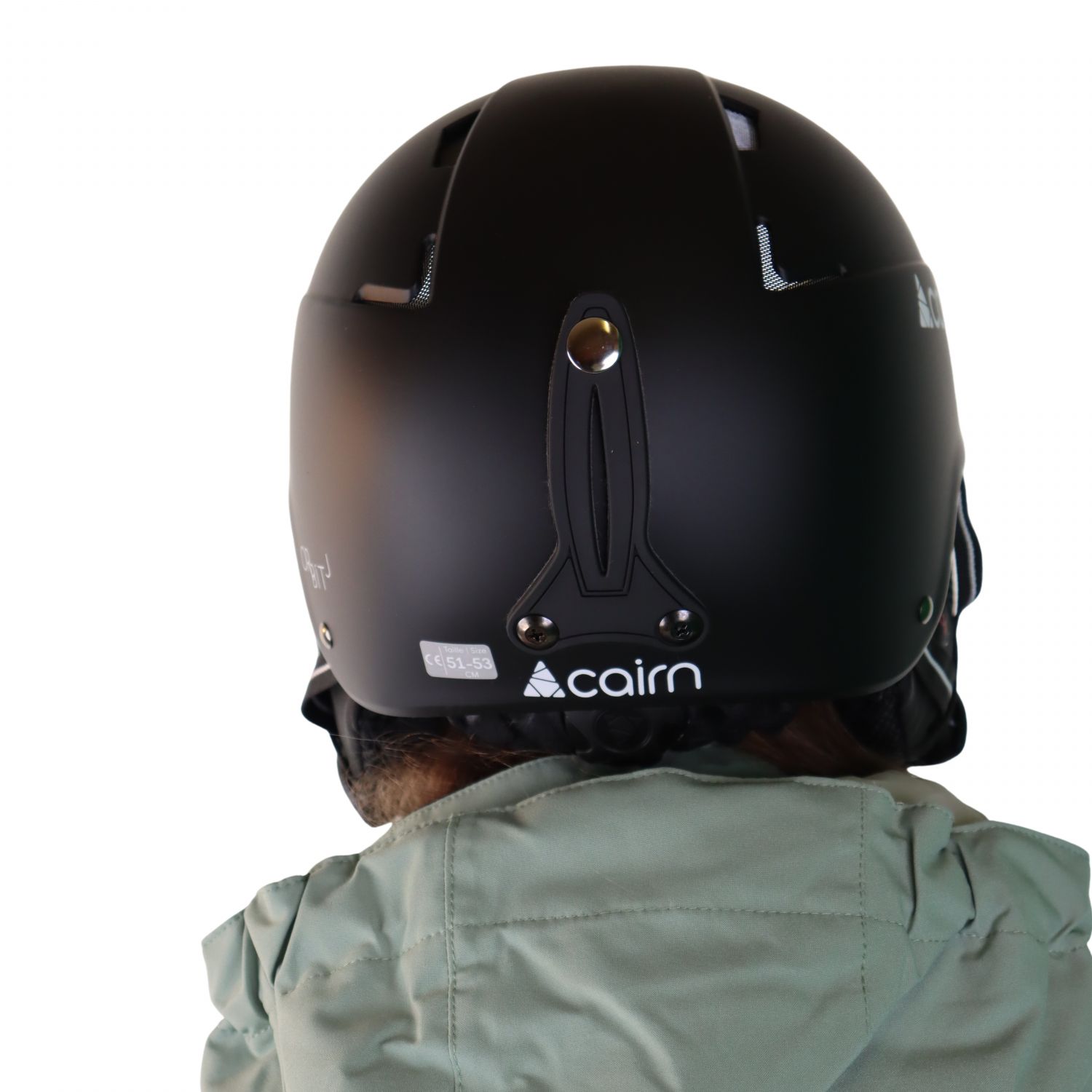 Cairn Orbit, Junior Skihelm, mat black