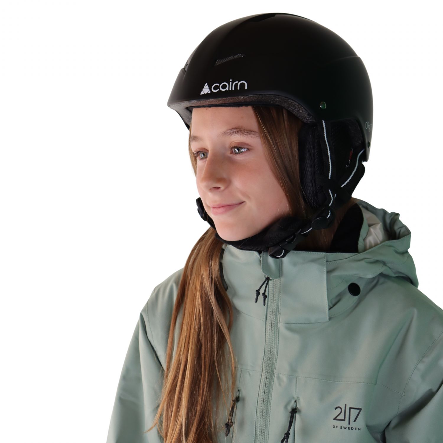 Cairn Orbit, ski helmet, junior, mat black