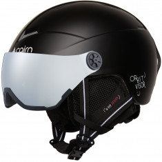 Cairn Orbit Visor J, casque de ski, junior, mat noir