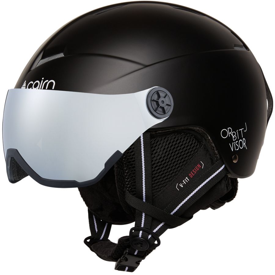 Cairn Orbit Visor J, Skihjelm, Junior, Mat Black