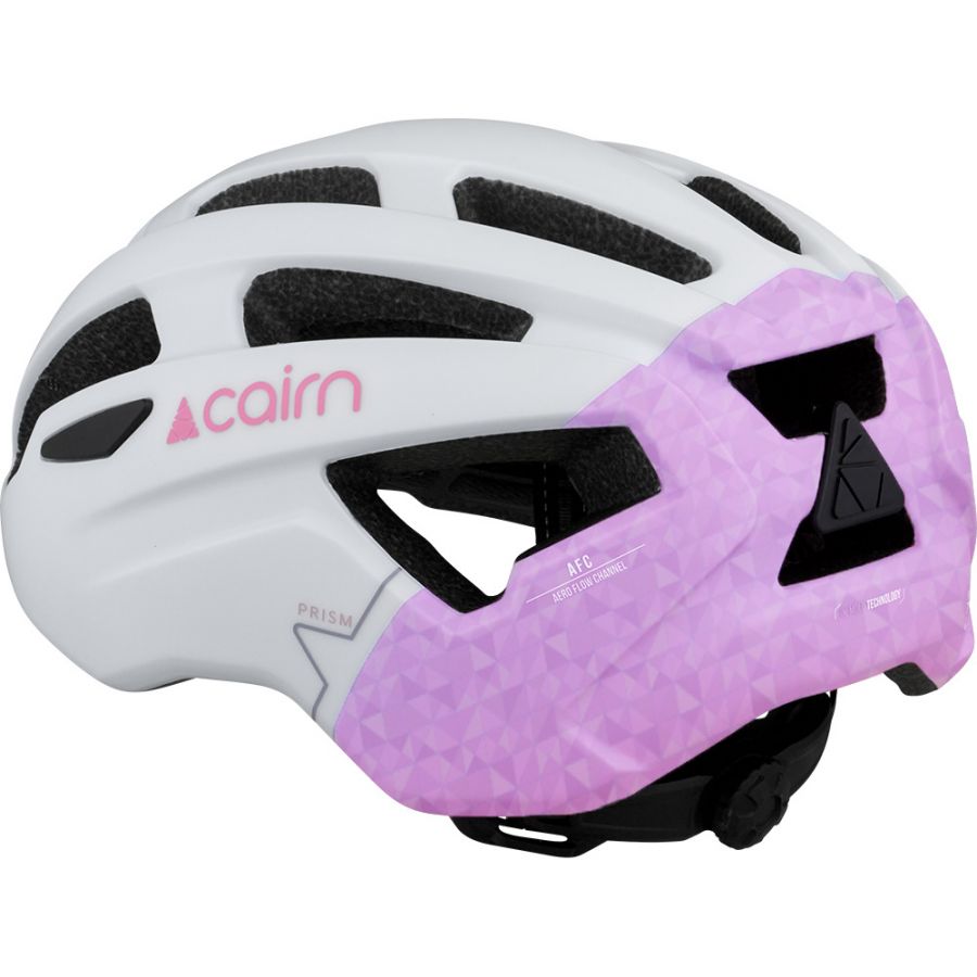 Cairn Prism J II, kask rowerowy, junior, bia?y
