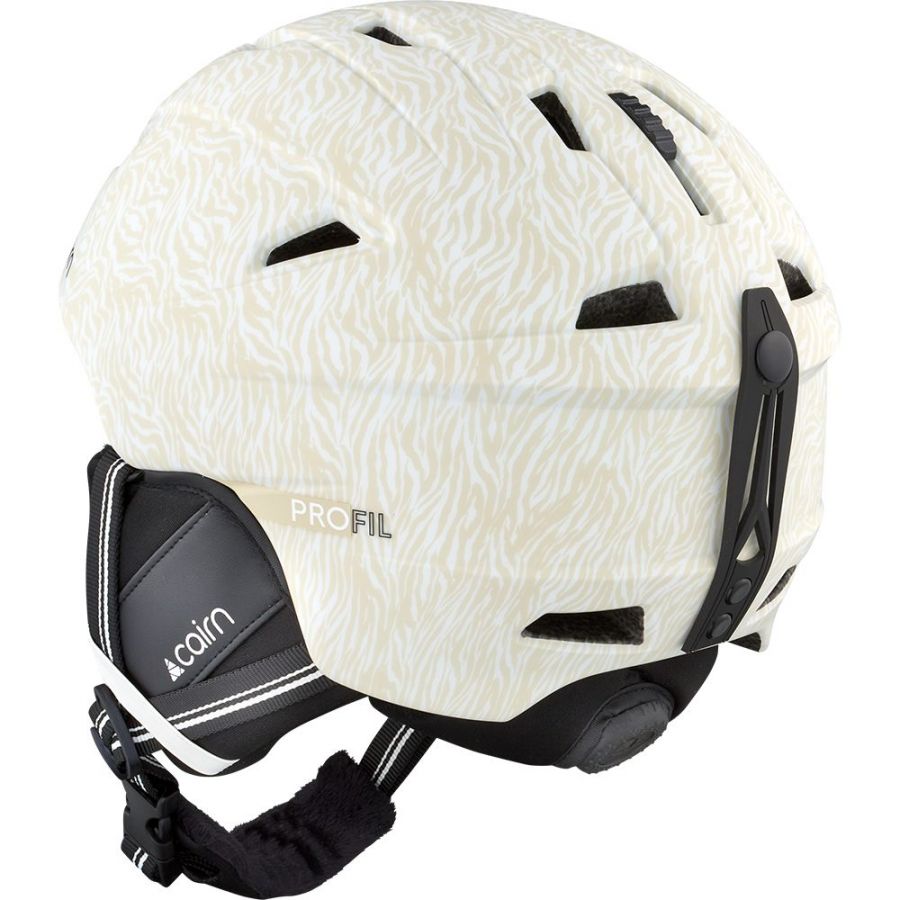 Cairn Profil, casque de ski, gris clair/blanc