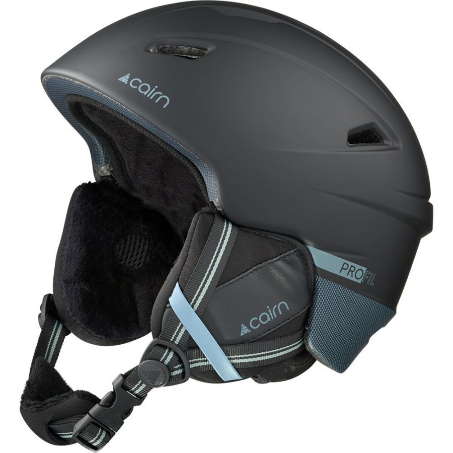 Cairn Profil, ski helm, zwart/lichtblauw