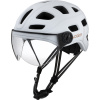 Cairn Quartz Visor, casque de vélo, blanc