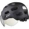 Cairn Quartz Visor, kask rowerowy, czarny