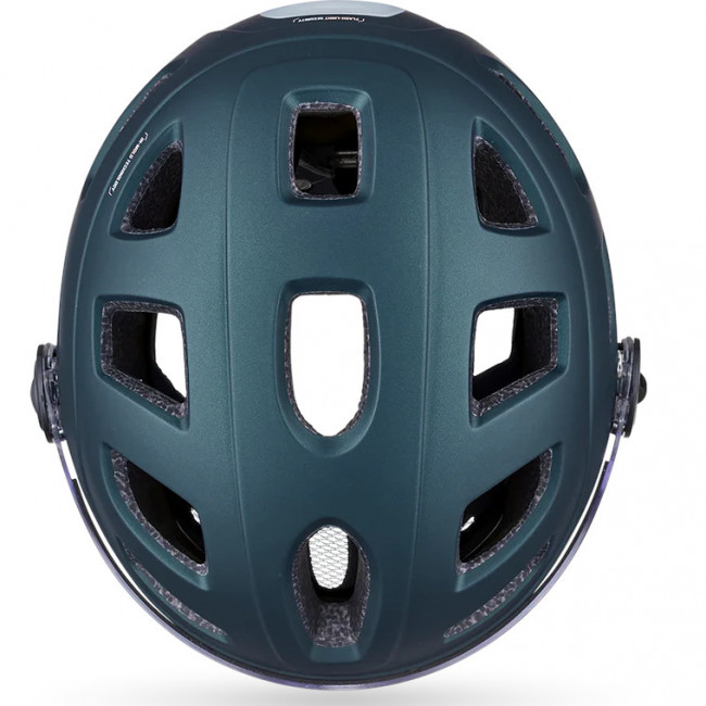 Cairn Quartz Visor, kask rowerowy, zielony