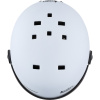 Cairn Reflex Visor, casco da sci con visiera, bianco opaco