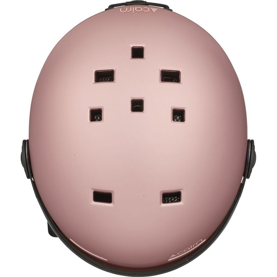 Cairn Reflex Visor, casque de ski à visière, rose