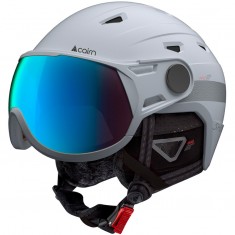 Cairn Shuffle Evolight, ski helmet with visor, white