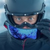 Cairn Spectral Visor Magnet 2 IUM, casco da sci con visiera, nero-azzurro