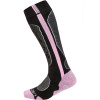 Cairn Spirit, ski socks, black powder pink