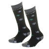 Cairn Spirit ski sokken, 2-pack, kinderen, azure monster