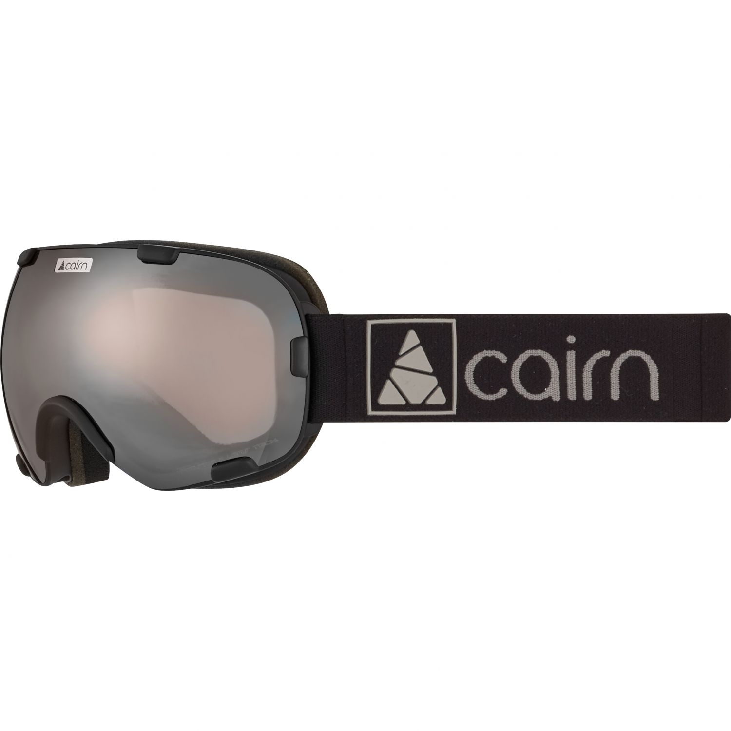 Cairn Spirit, Skibriller, Mat Black Silver