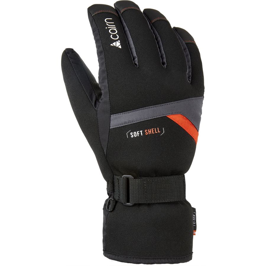 Cairn Styl 2 C-Tex, guanti da sci, uomo, grafite scarlatto