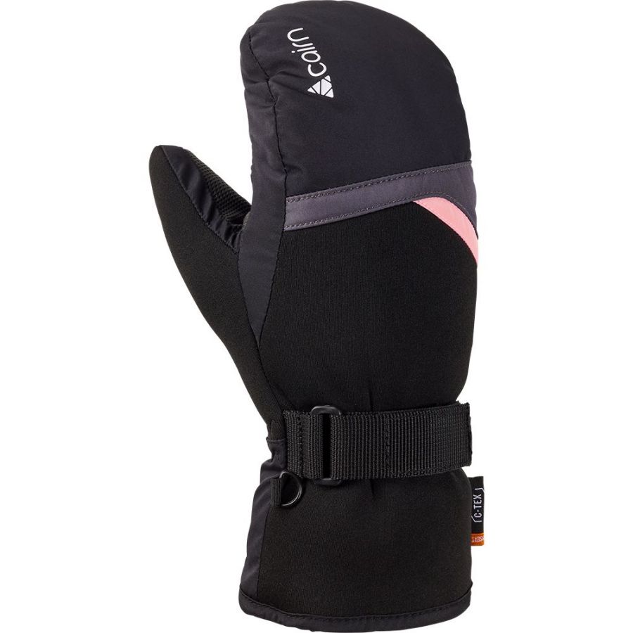 Cairn Styl C-Tex, perneiras de esqui, feminino, preto/rosa claro